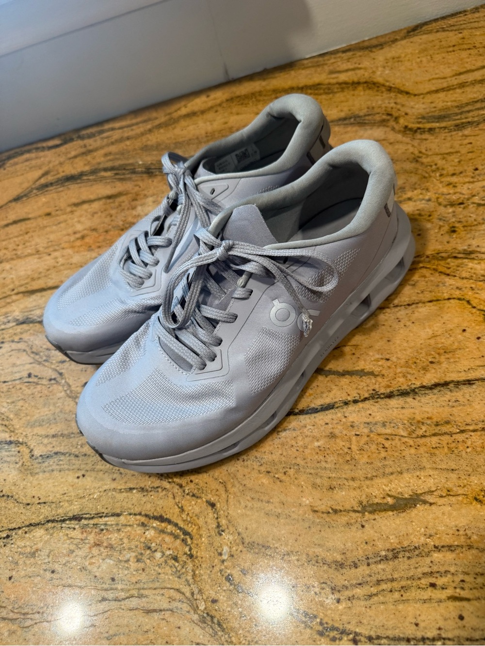 On Running Women’s Cloudflow Athletic Shoes - Light Gray